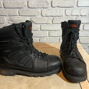 harley davidson boots Waterproof mens 10.5